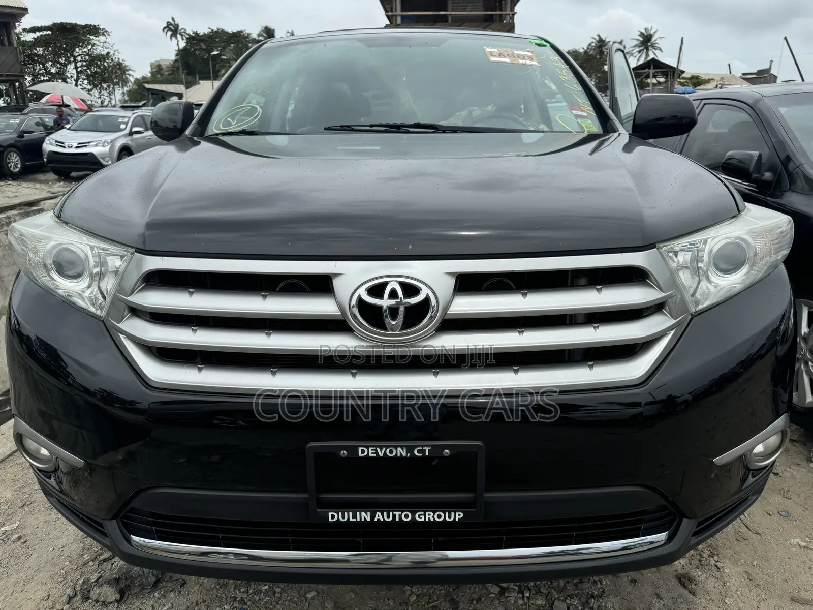 Toyota Highlander Limited 3.5l 4WD 2013 Matt Black