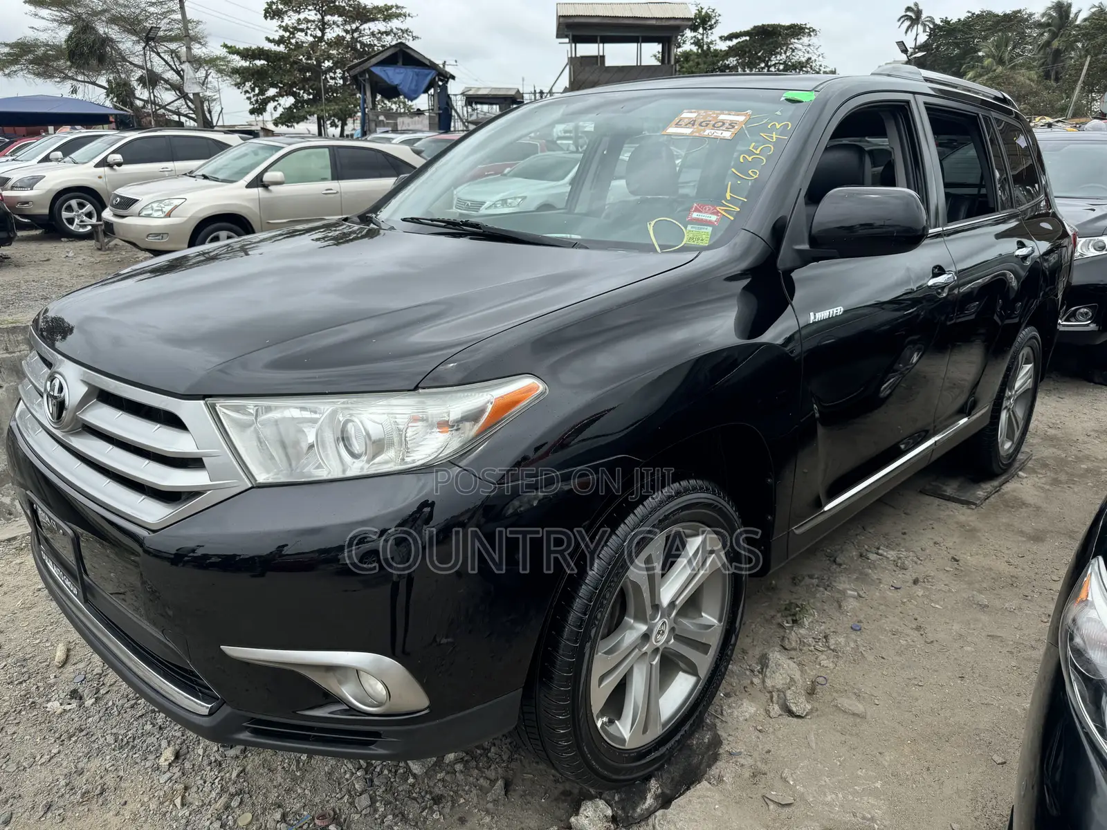 Toyota Highlander Limited 3.5l 4WD 2013 Matt Black