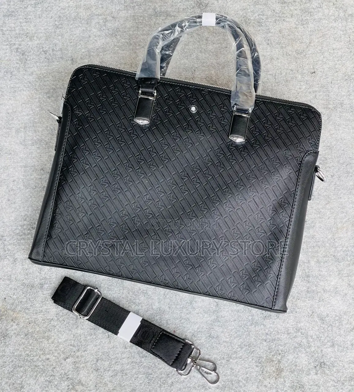 Mont Blanc Quality Luxury Laptop Bag