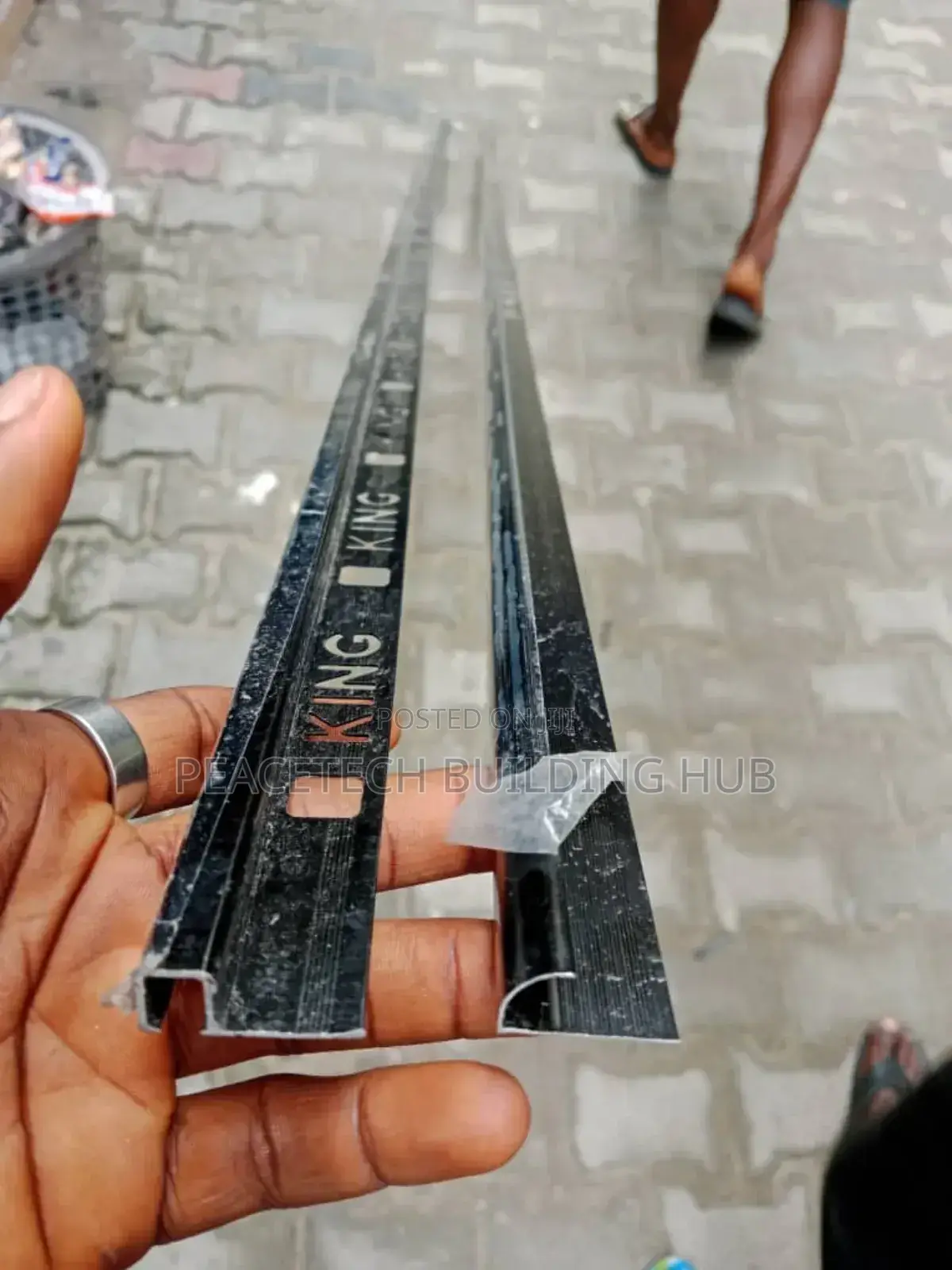 Black Stainless Tile Trim for Edges