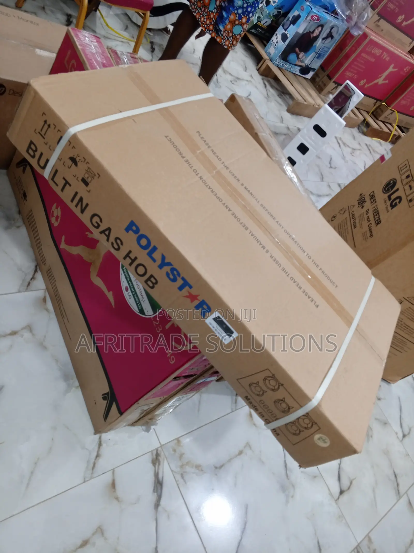 Polystar 5 Gas Burner Tempered Gas Hob – Pv-B8705agps