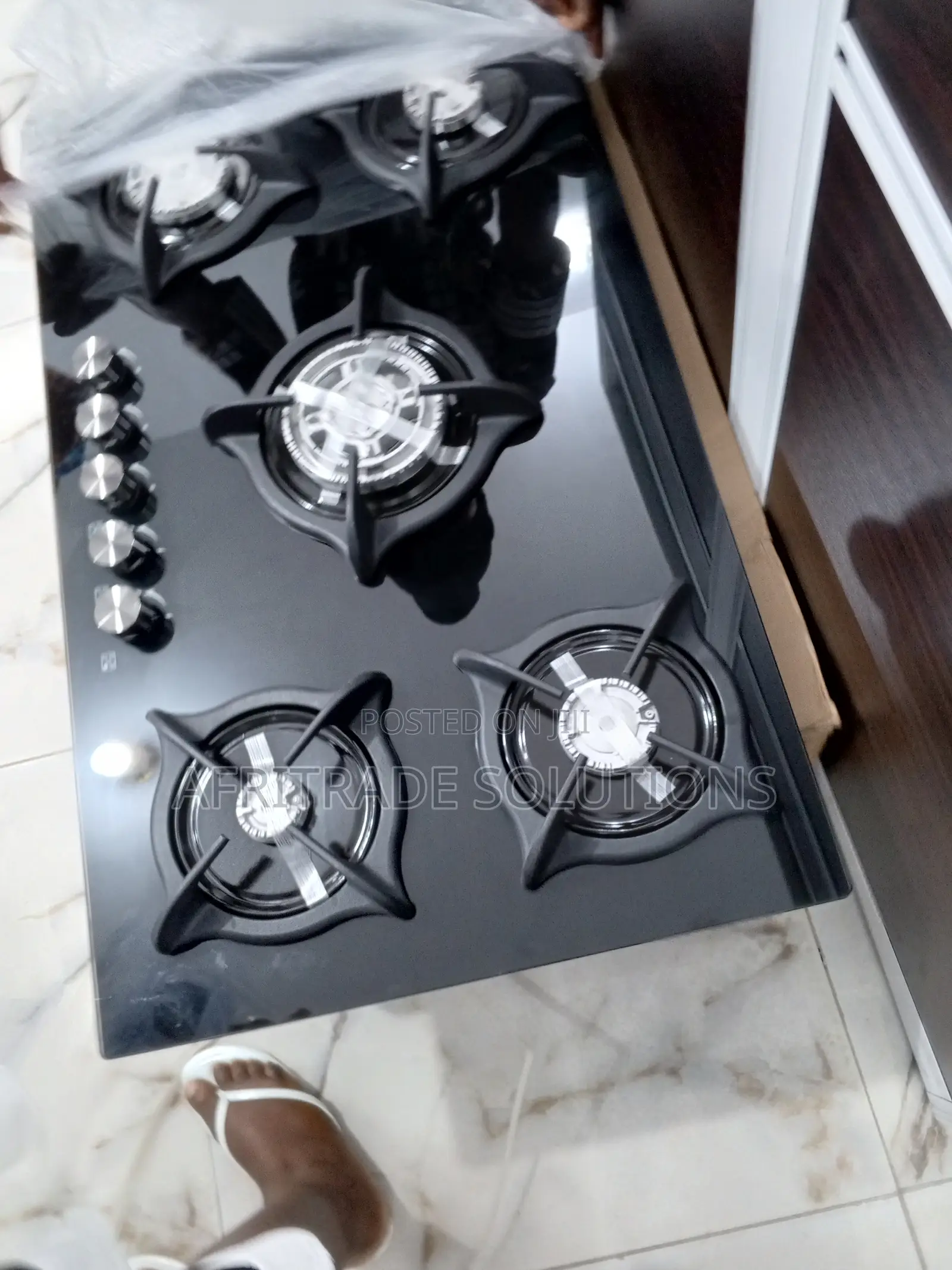 Polystar 5 Gas Burner Gas Hob – Pv-B8705agps- Fast Cooking