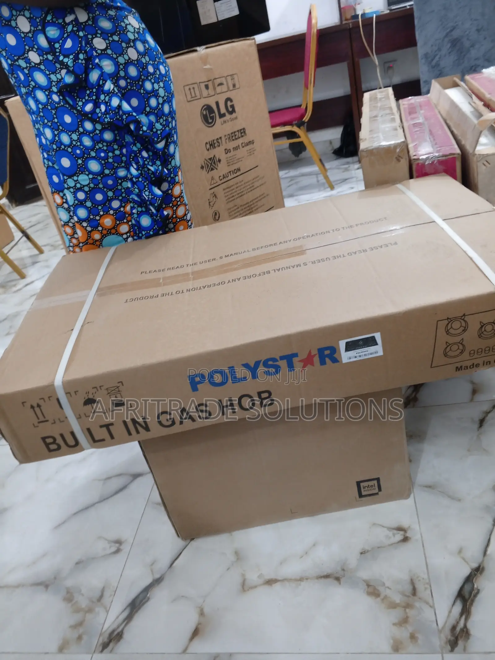 Brand New Polystar 5-Gas Burner 7mm Thick Gas Hob