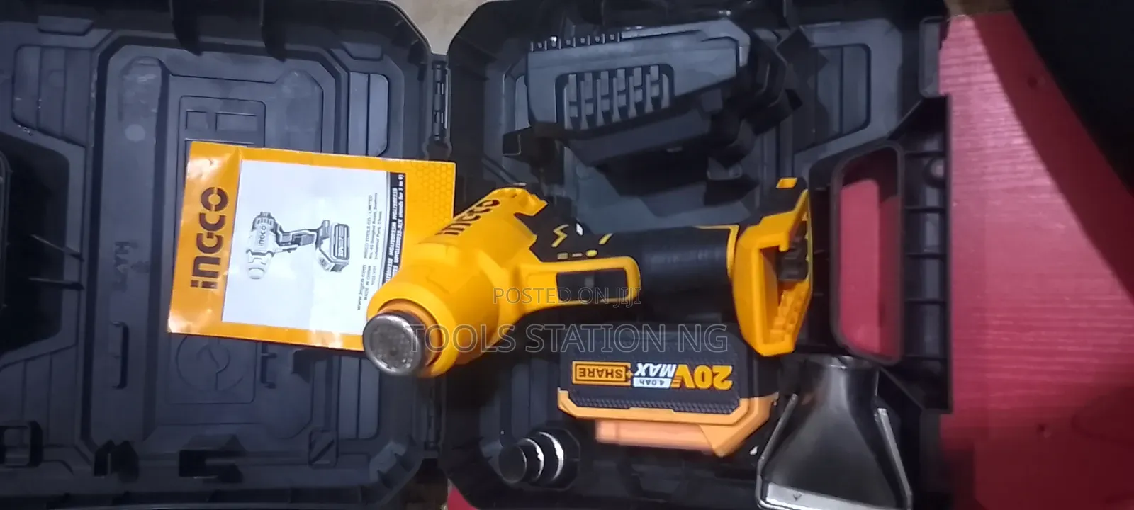 INGCO 20v Cordless Heat Guy ( Hot Air Blower)