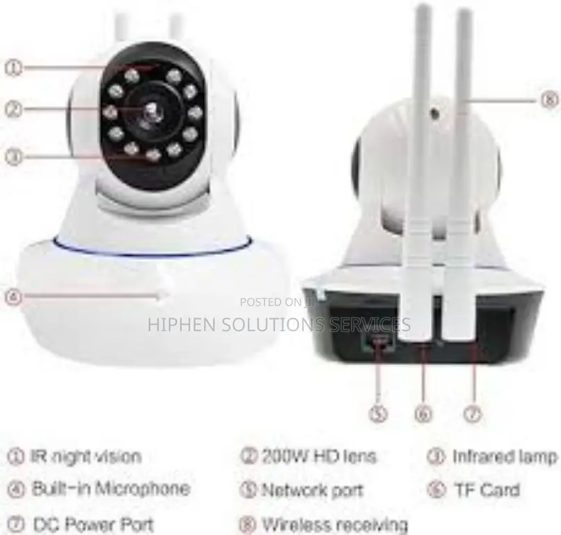 5G 2.4G Home Security Camera