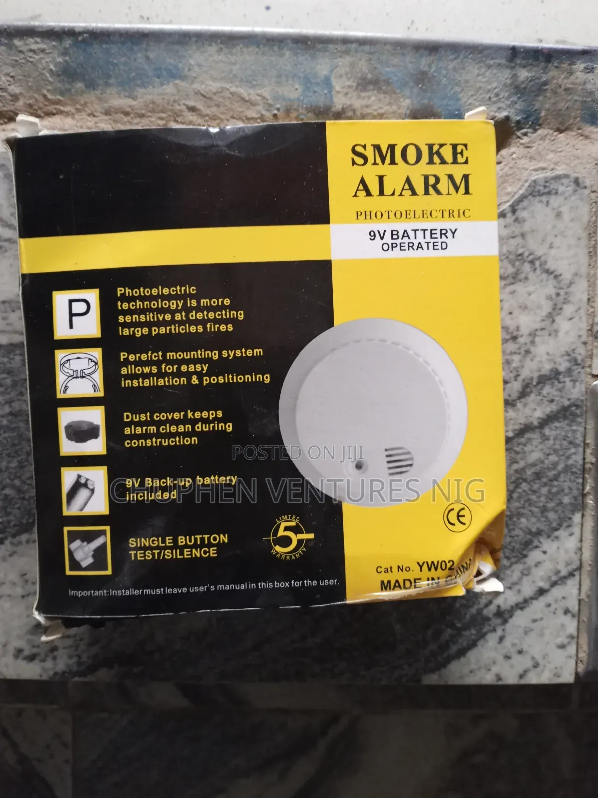 Electronic Wireless Fire Alarm