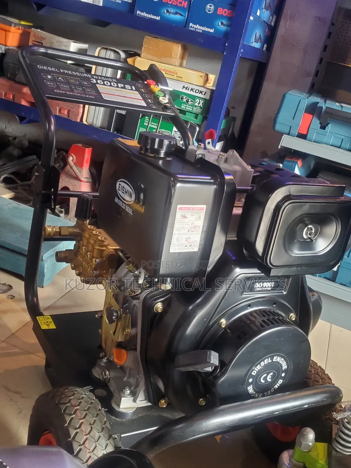 Diesel Pressure Washer 3600psi