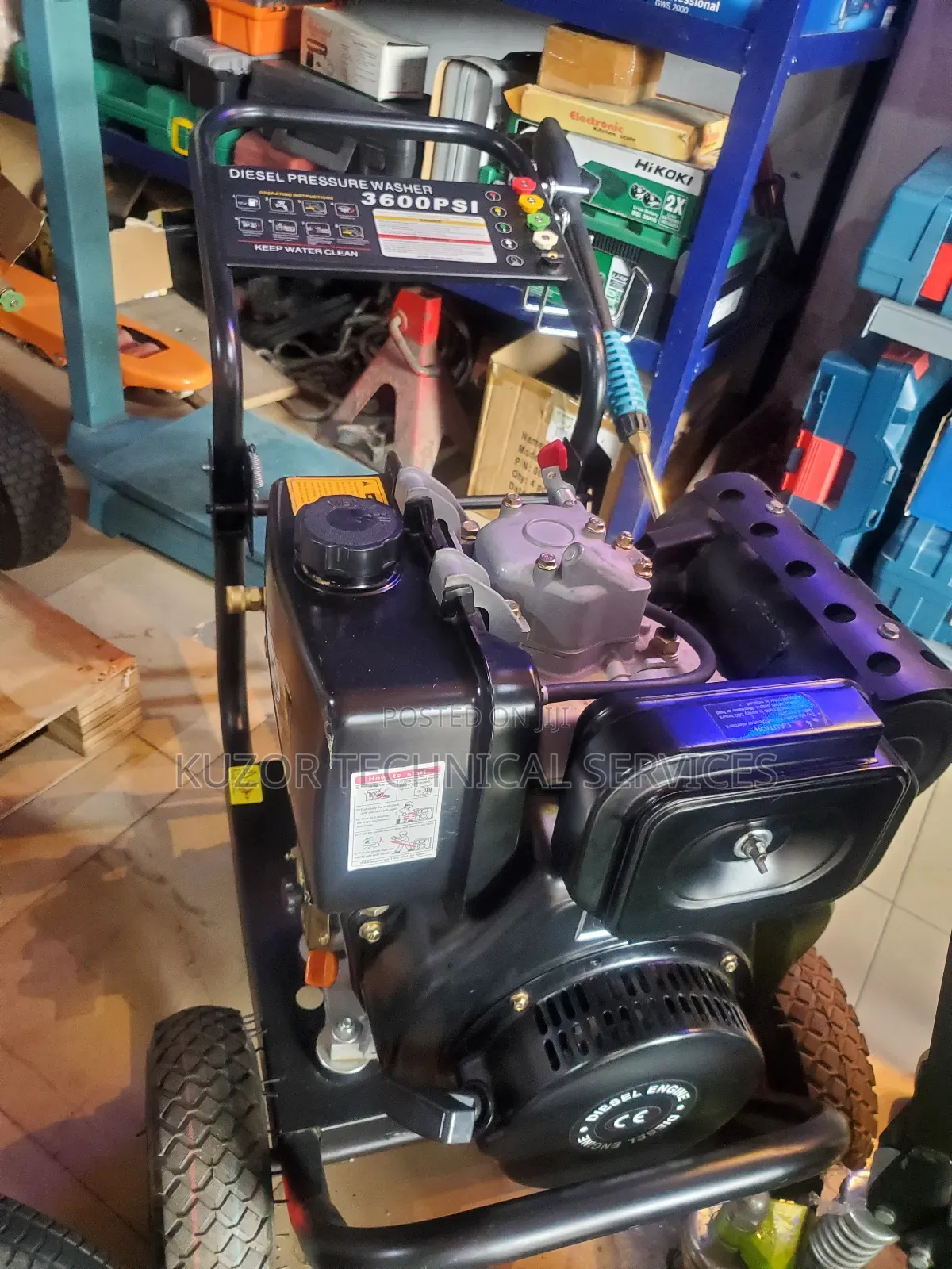 Diesel Pressure Washer 3600psi