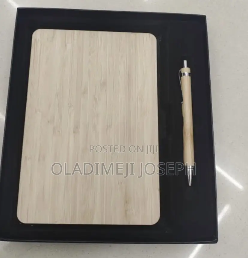 Wooden Notepad With Pen