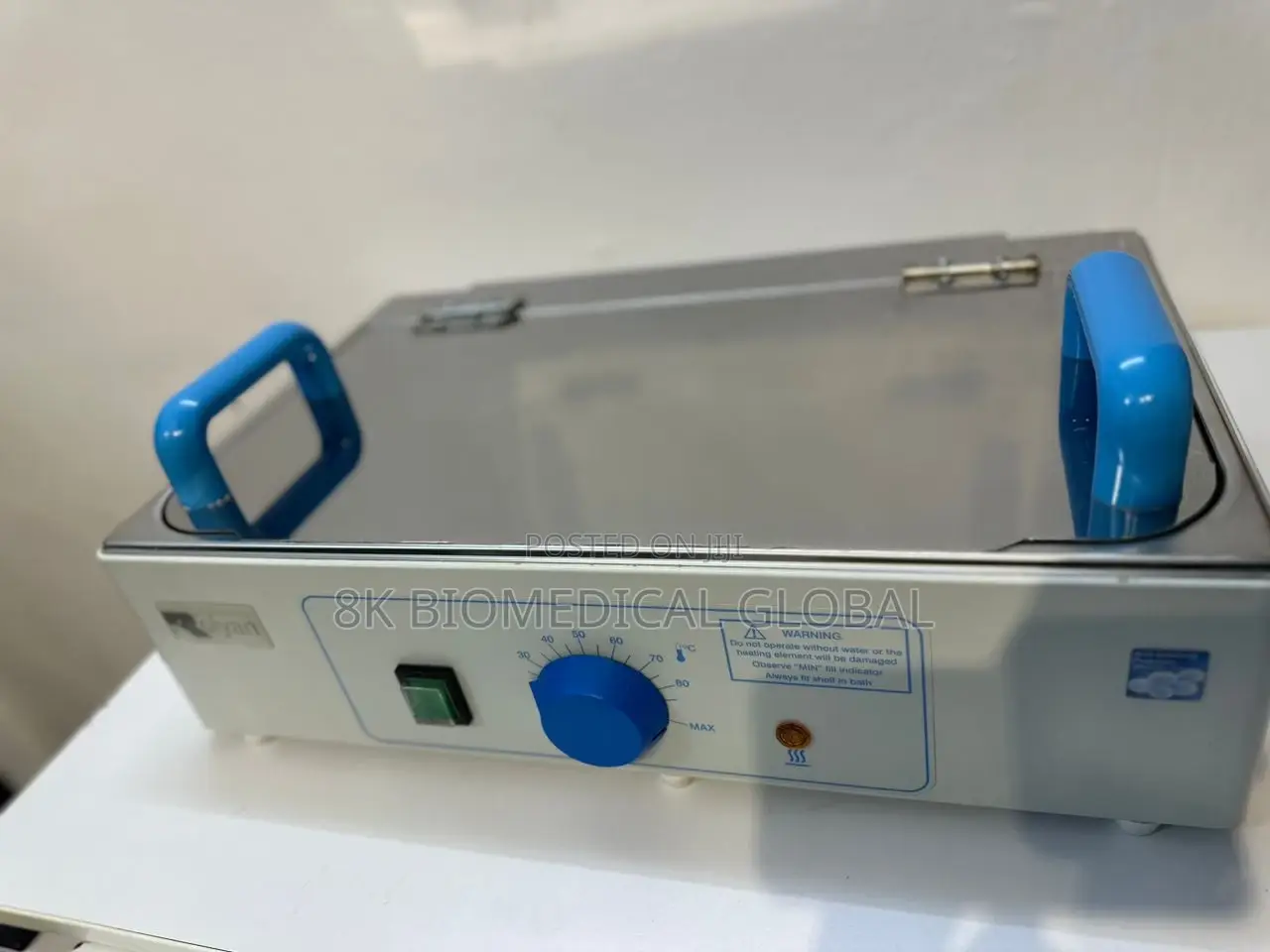 UK USED Heat Pan 9L Shallow Hinged Lid