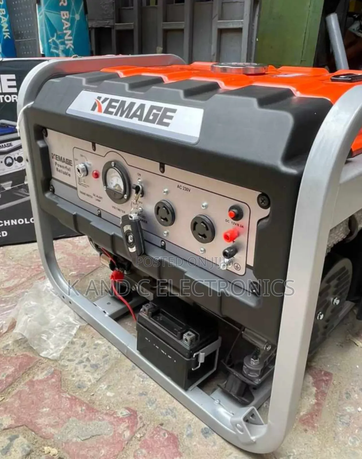 Kemage 4.5kvakey and Remote Control Generator 100%Copper