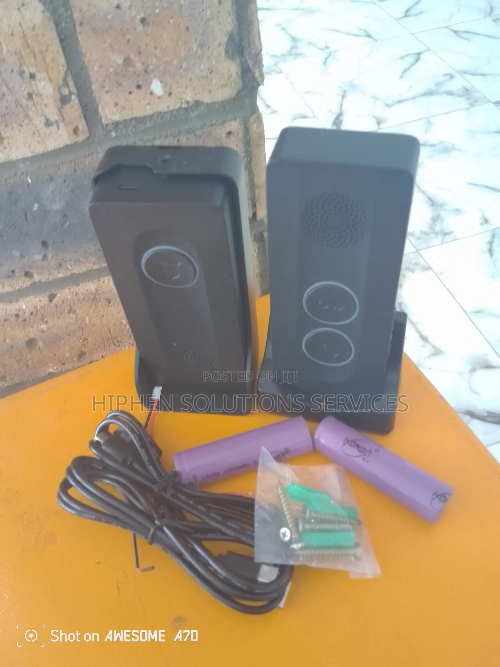Wifi Phone Intercom System With Monitor Doorbell Camera