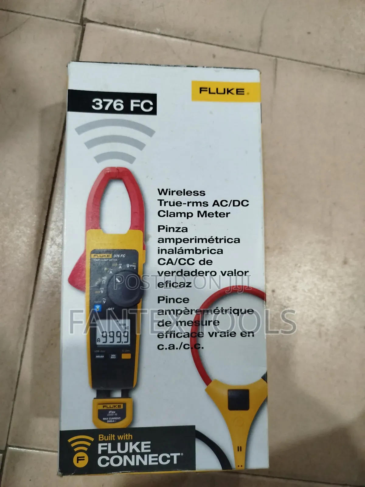 Fluke 376 True -RMS AC/DC Clamp Meter.