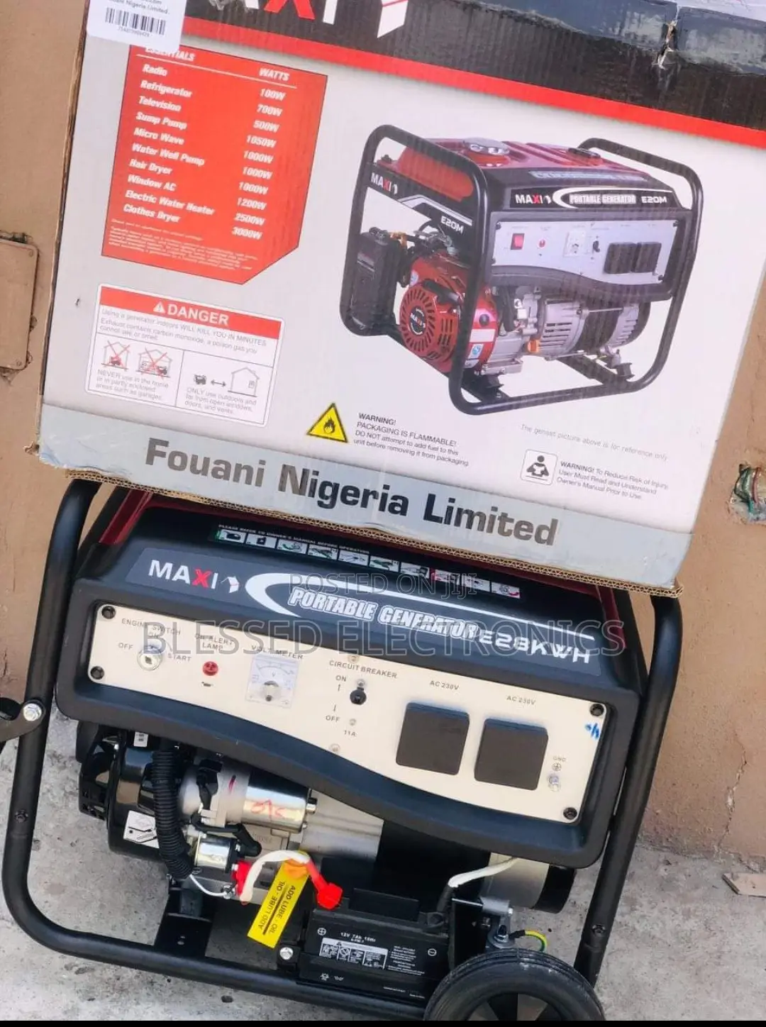 E28KWH MAXI Generator 100% Original