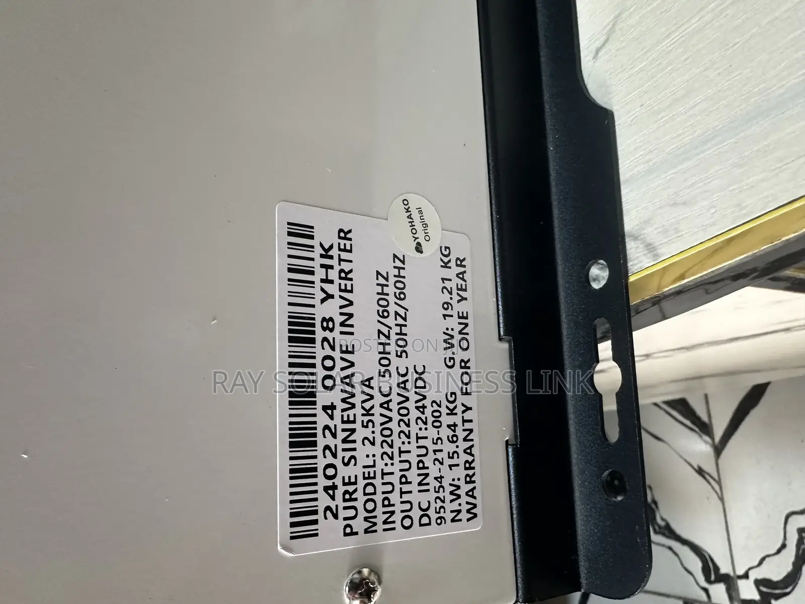 Yohako 2.5kva Inverter