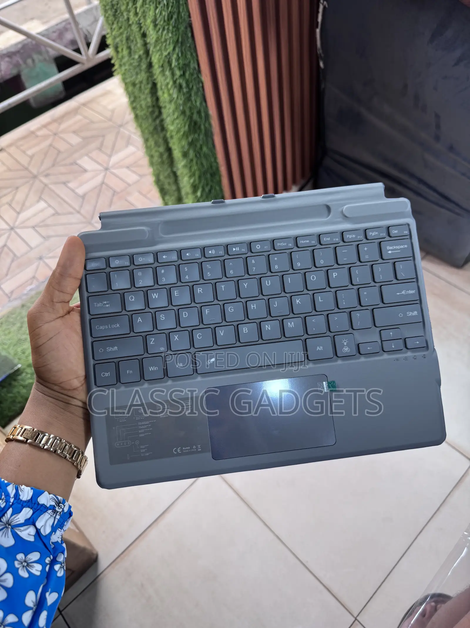 Bluetooth Keyboard With Backlit for Surface Pro 8 / X / 9/10