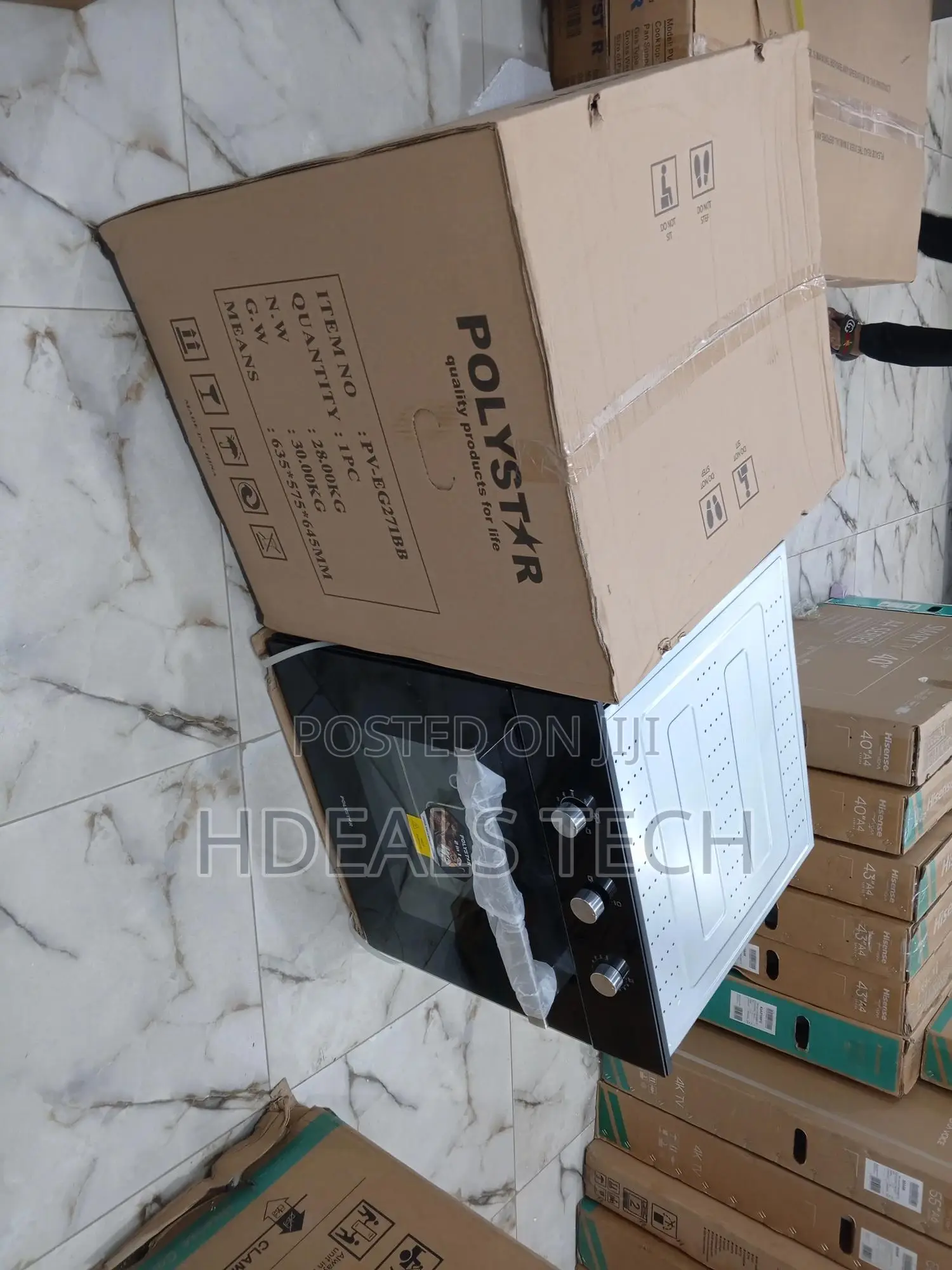 Spanking Polystar Electric and Gas Inbuilt Oven- PV-EG271BB