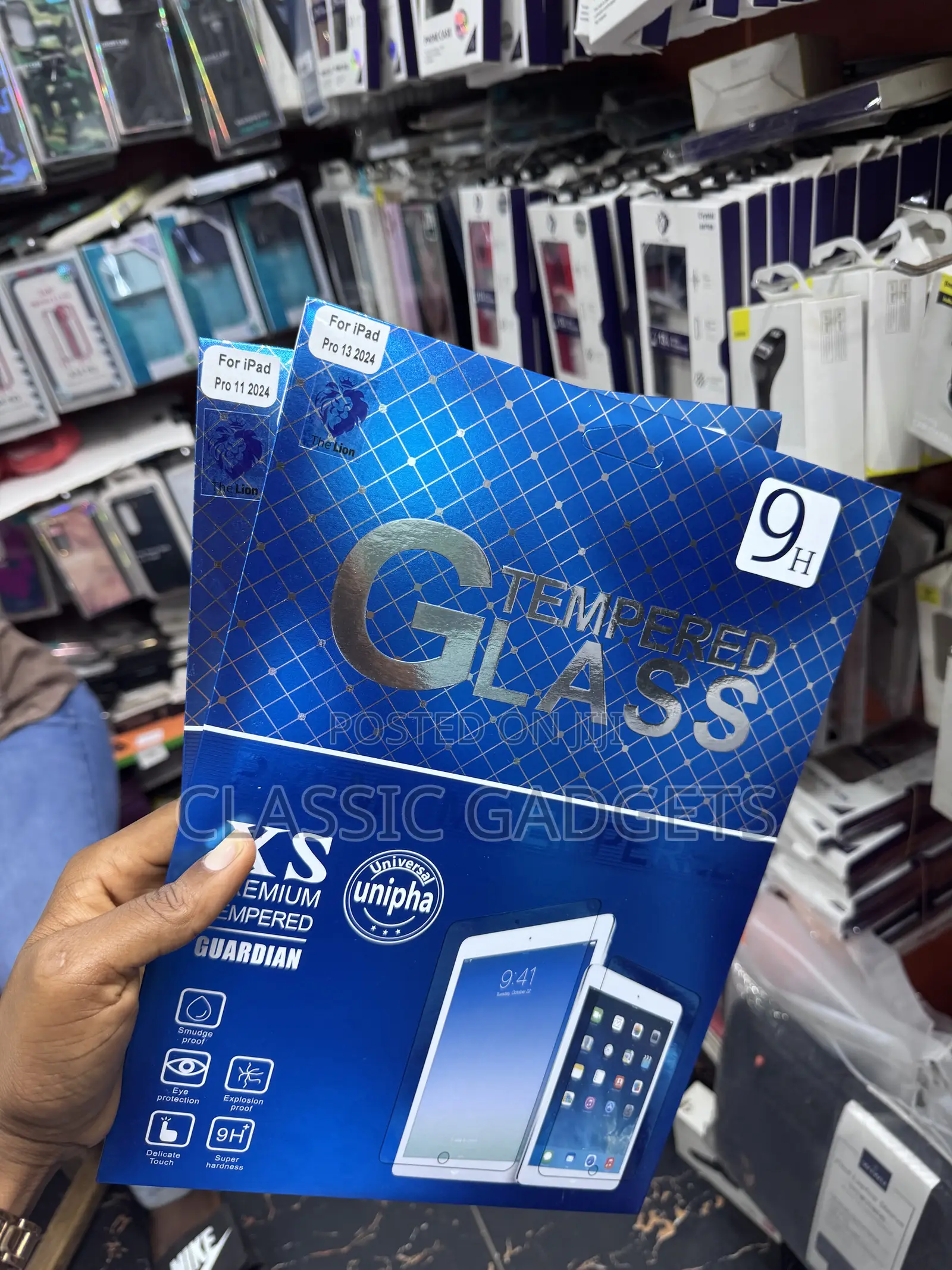 9H Glass Screen Protector for iPad Pro 11”/Air 11”/ 13” 2024