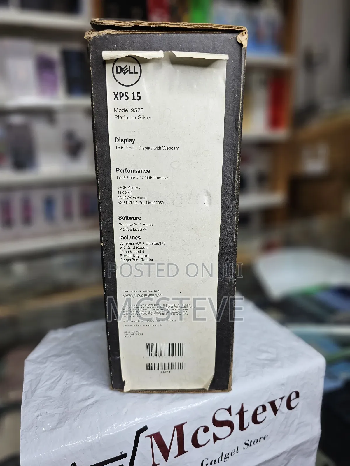 New Laptop Dell XPS 15 16GB Intel Core I7 SSD 1T
