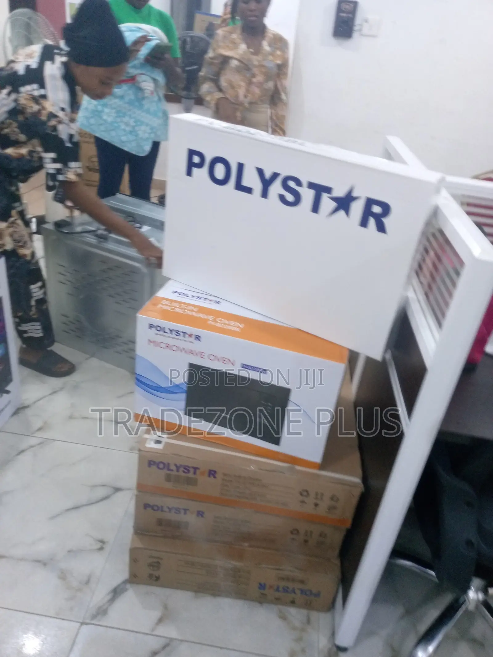 Portable Grill Function Polystar Inbuilt Microwave Pv-Bd20bb