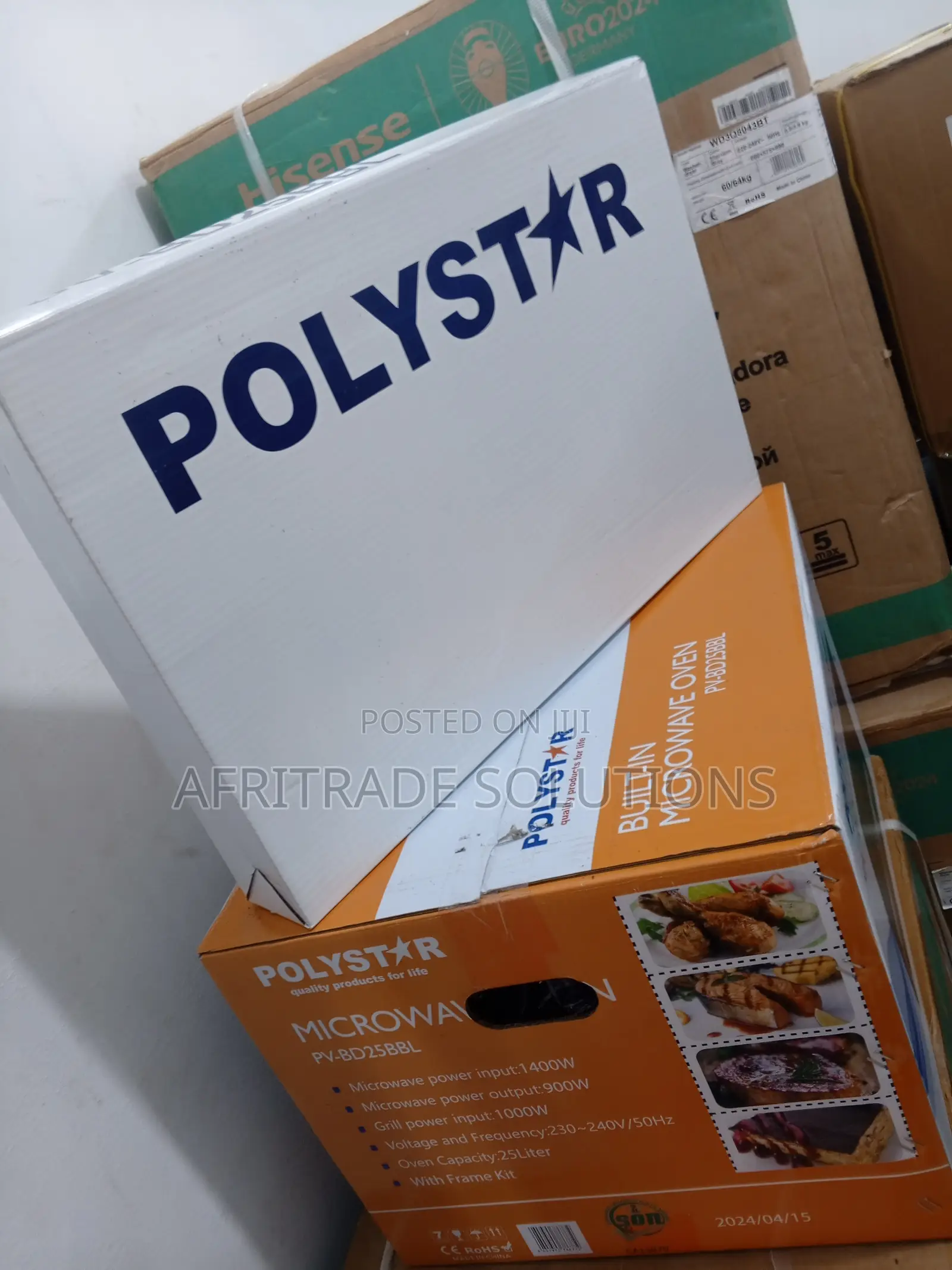 Polystar 25litre Microwave Oven With Grill Function