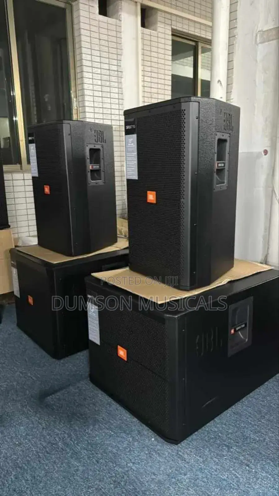 JBL 15 Inches Speaker and Single Sub
