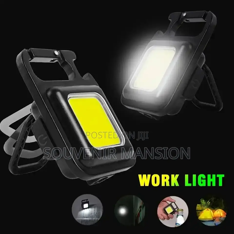 Mini Portable Keychain Flashlight Work Lamp