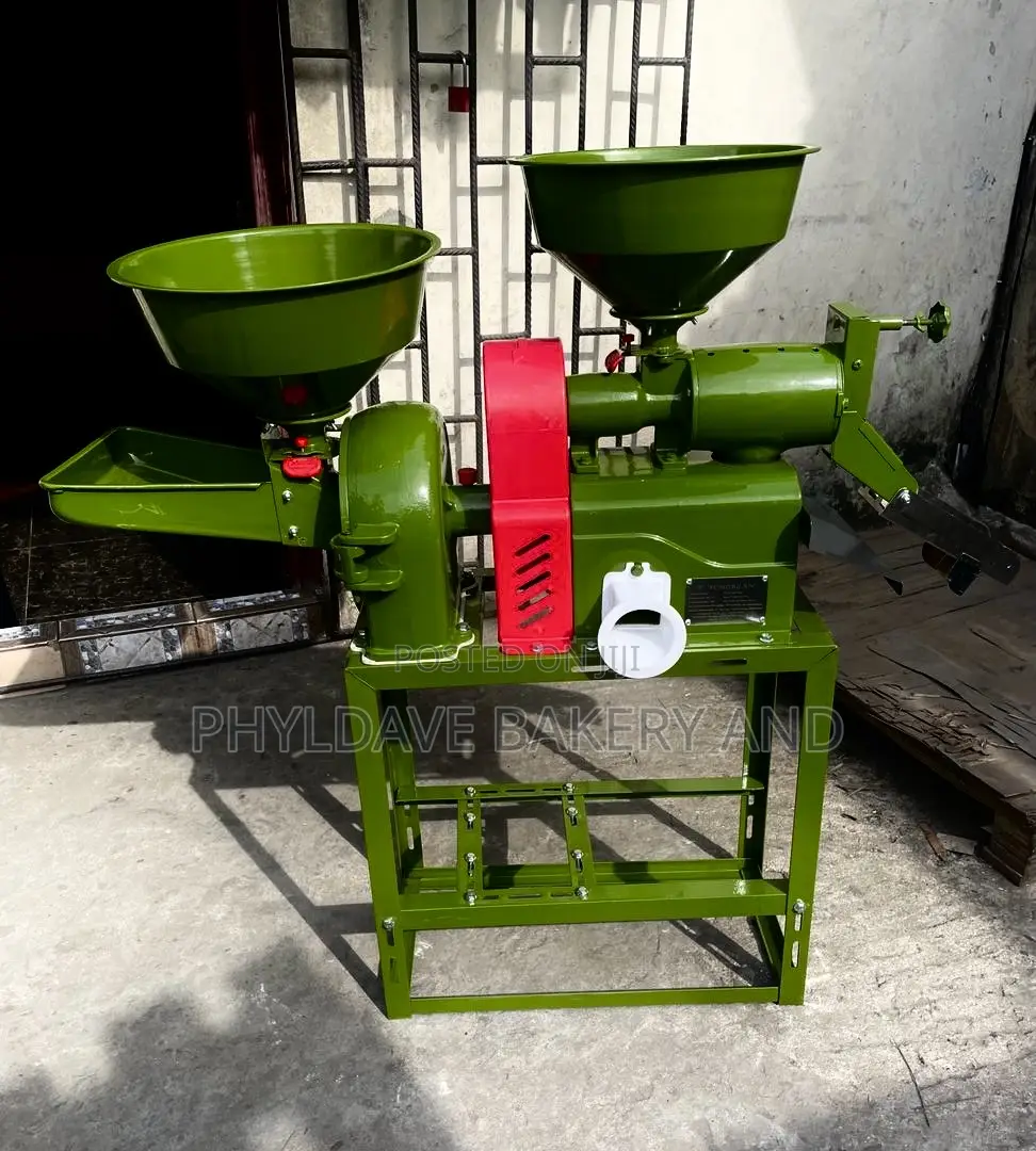 Double Rice Milling Machine With Petrol Engine Gx200