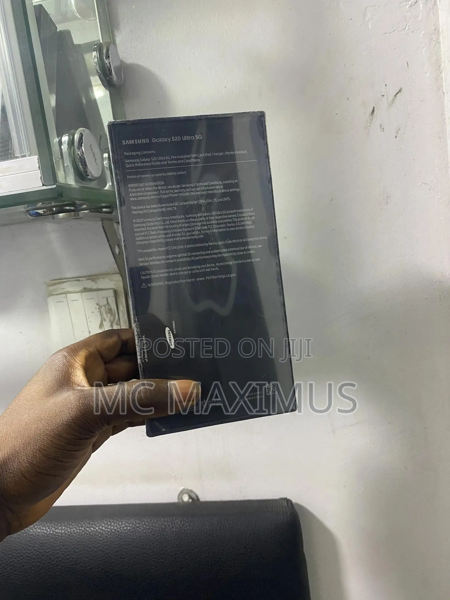 New Samsung Galaxy S20 Ultra 5G 128 GB White