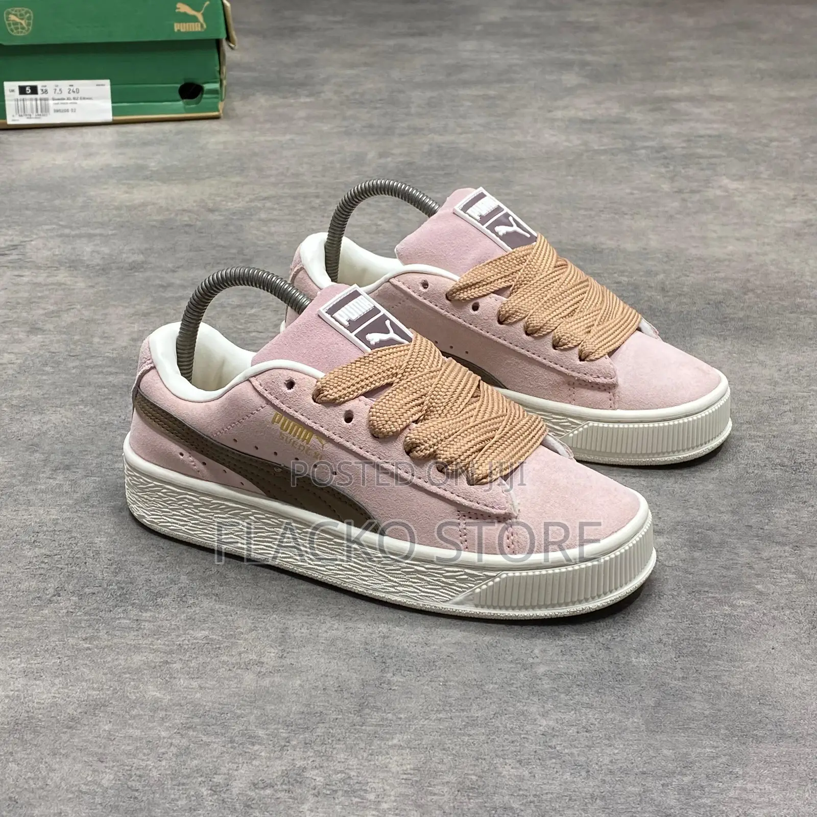 Original Puma Suede XL Women Pink Sneakers