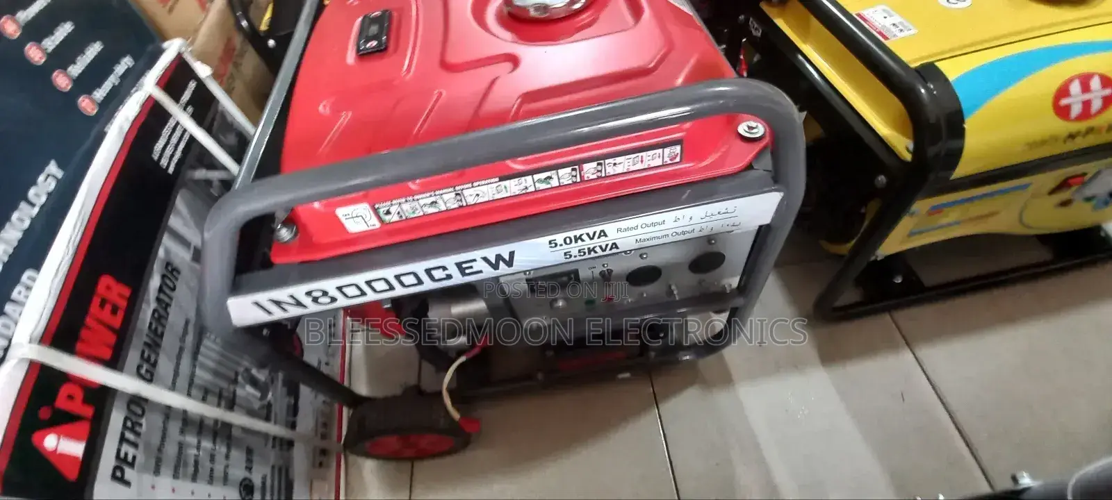I Power Semi Silent 100 Percent Cooper Generator 5.5kva