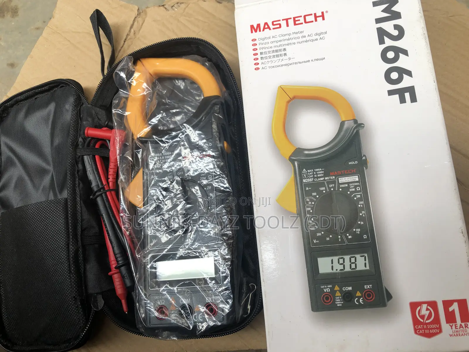 Mastech Digital Clamp Meter M266f