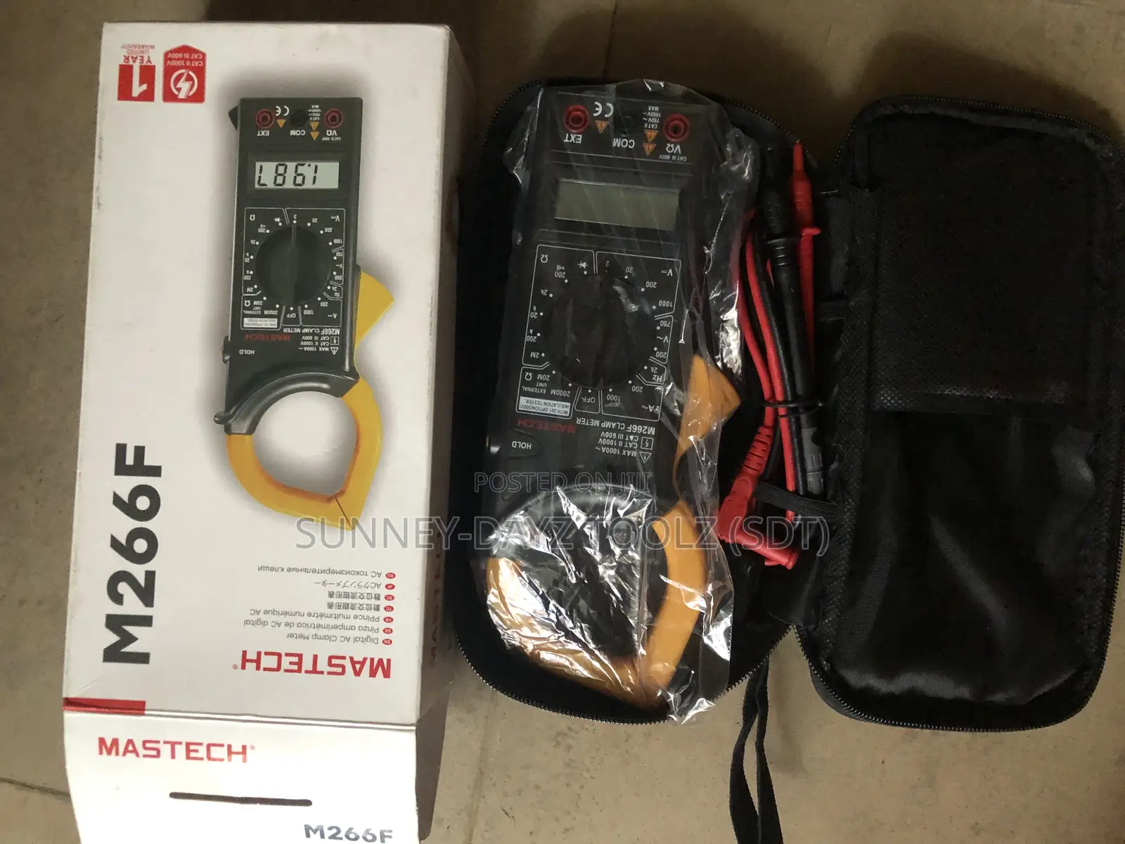 Mastech Digital Clamp Meter M266f