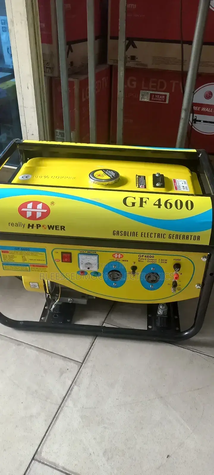 Hp Korea Generator Full Cooper Coil 4.5kva AVR