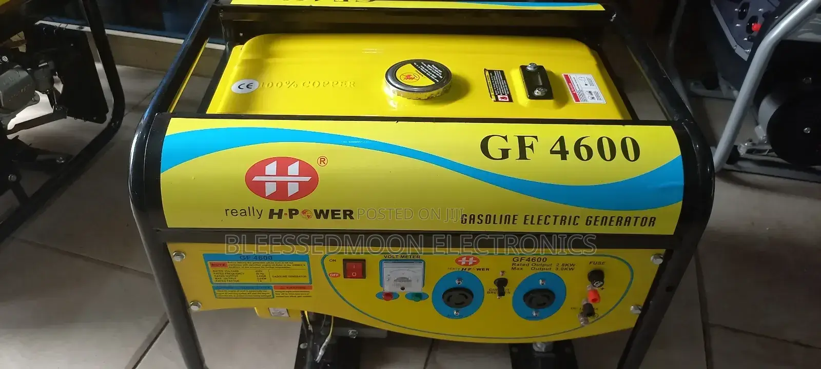 Hp Korea Generator Full Cooper Coil 4.5kva AVR