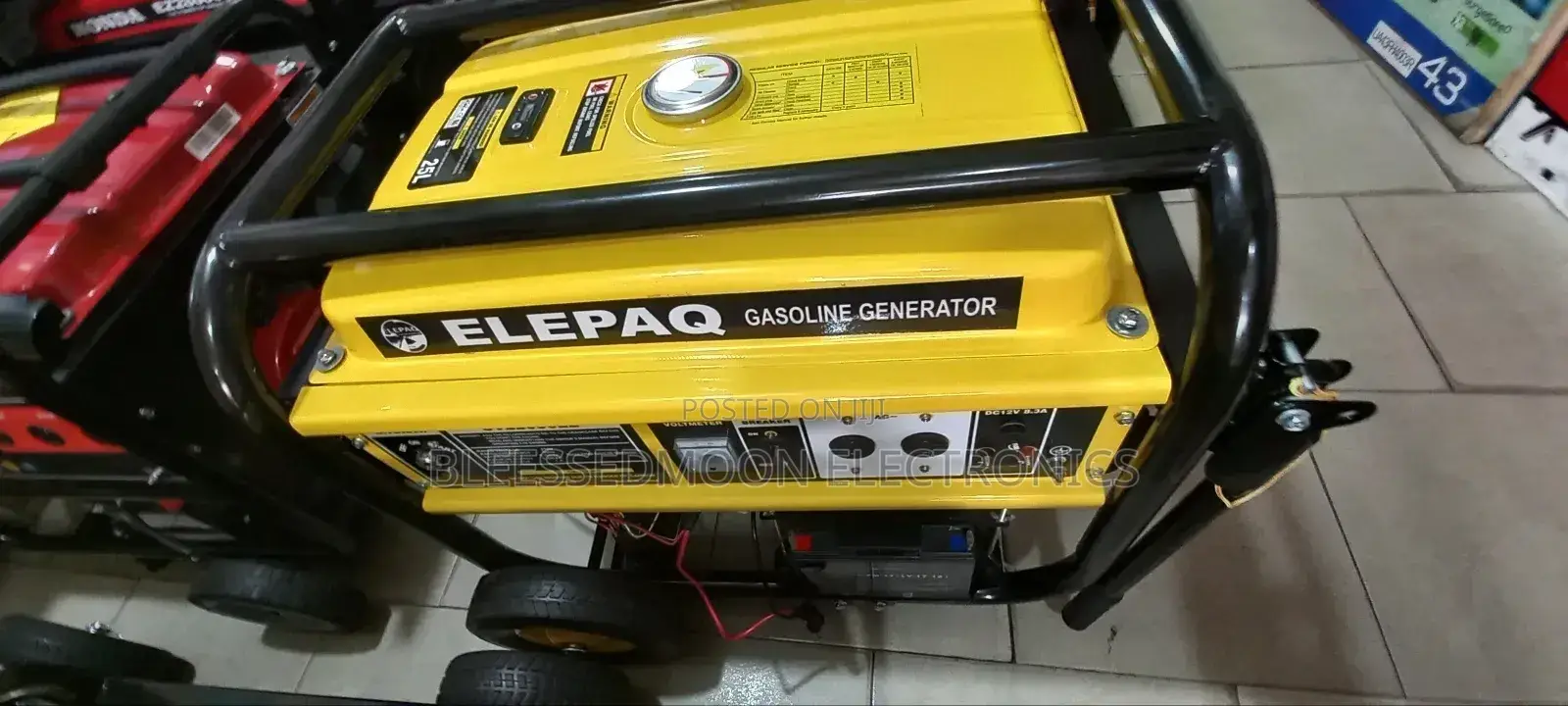 Elepaq Japan Engine Supper Cooper Coil Generator 10.5kva