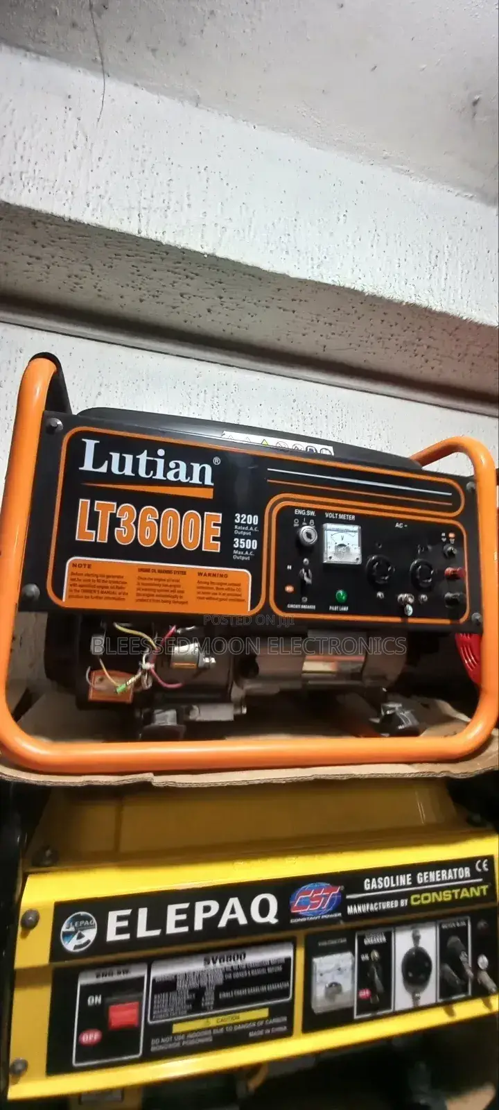 Lutian Full Cooper Coil Generator 3.6kva Automatic Start