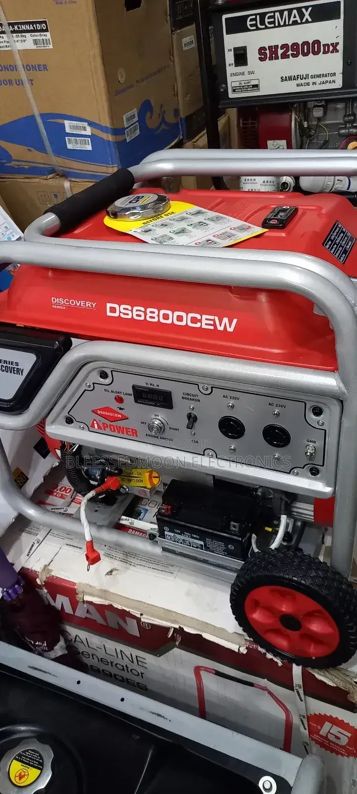 I Power Full Japan Cooper Coil Generator 6.5kva 3 Yrs Warran
