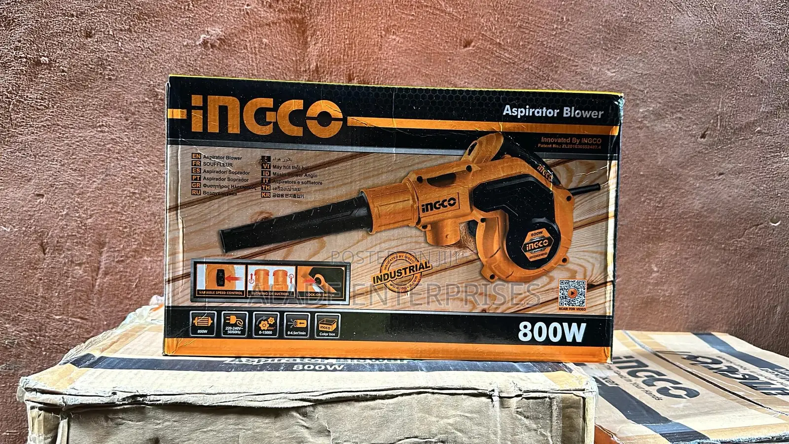 INGCO Aspirator Blower 800w Sucking and Blowing