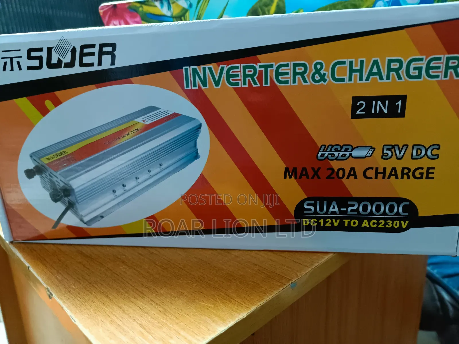 Sachets Inverter Charger 2000W 12V