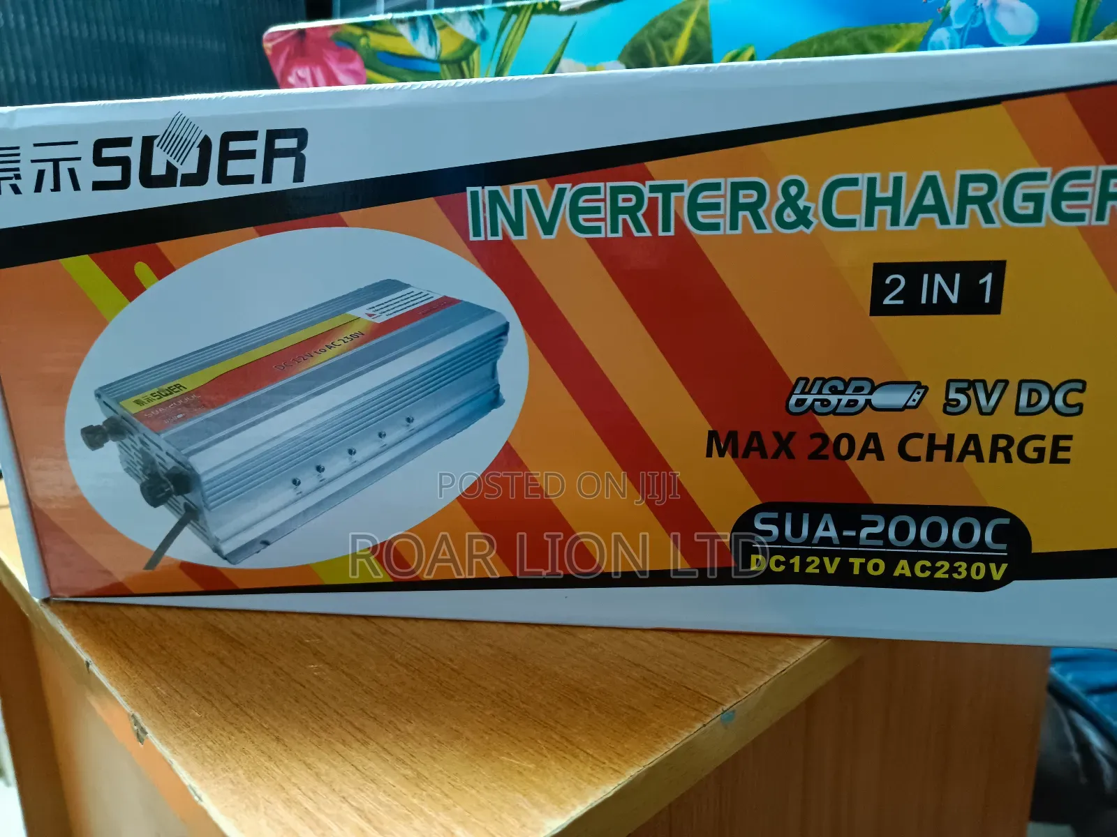 Sachets Inverter Charger 2000W 12V