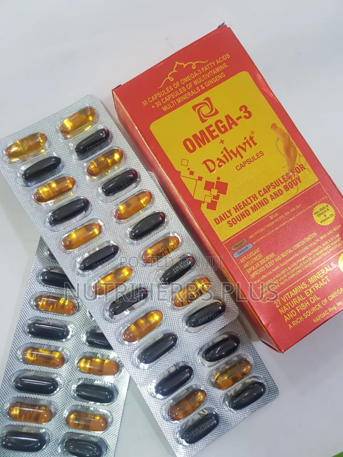Omega-3+ Dailyvit Capsules: For Sound Mind and Better Sleep