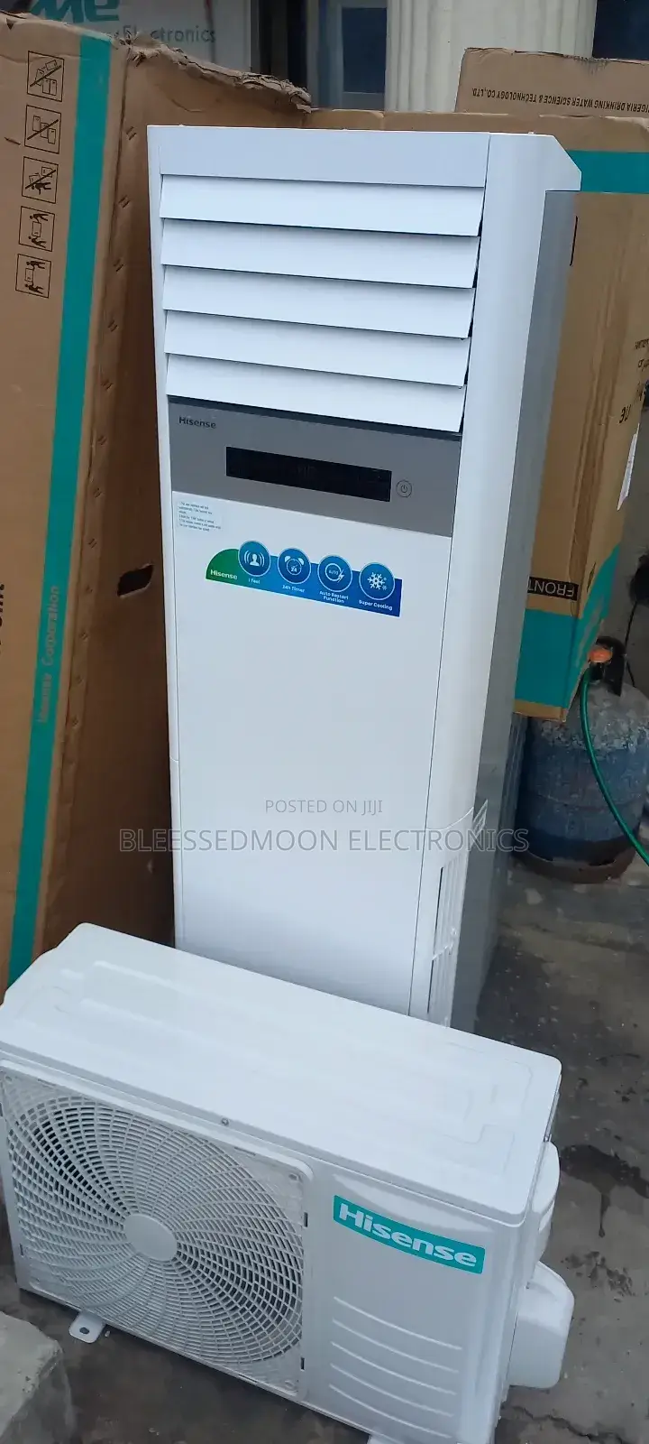 Hisense Stabiliser Free Low Voltage Standing Unit Ac 2hp