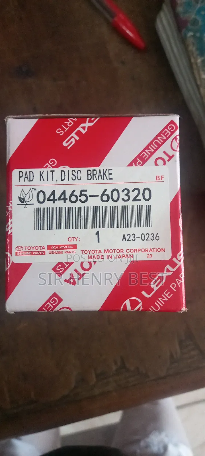Front Brake Pad Landcrusier Prado 2010 / 2022