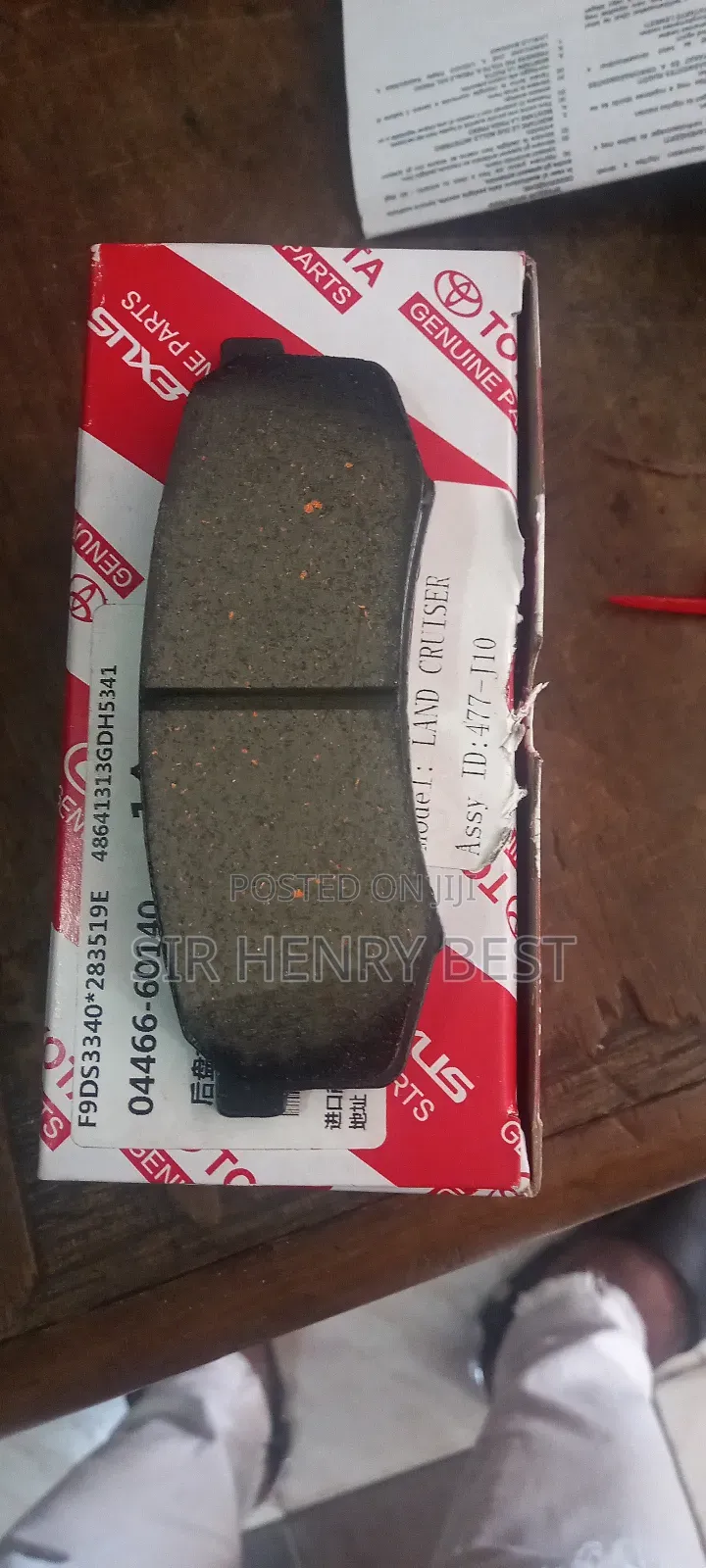 Rear Brake Pad Landcrusier Prado/Lexus GX 460