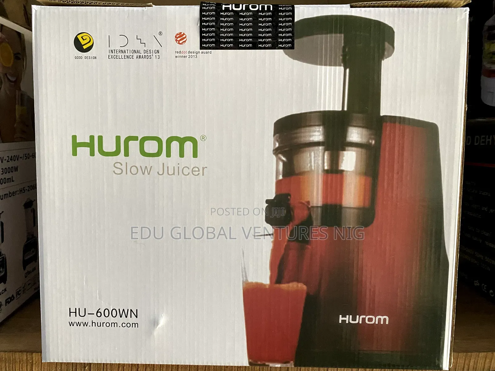 Hurom Slow Juicer(Heavy Duty). Hu-600 150watts.