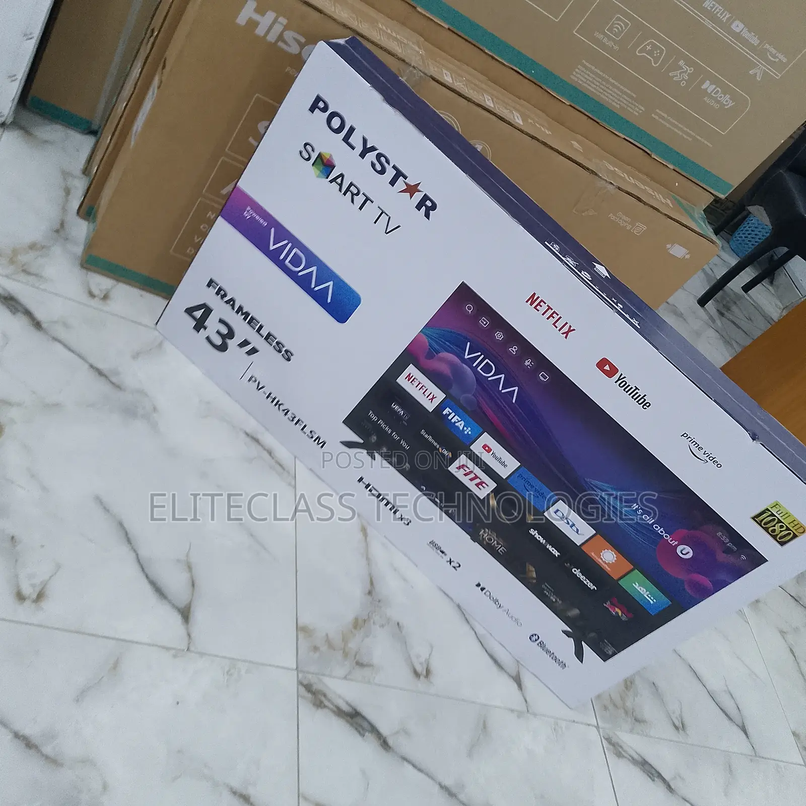 Very Unique Polystar Smart Tv 43''
