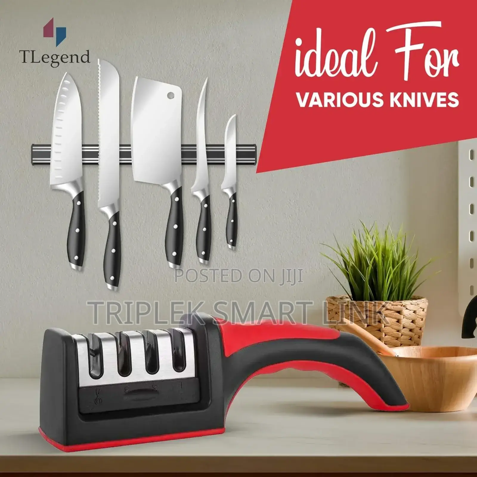 4 In 1 Knife And Scissors Sharpening Tool, Gift And Souvenir