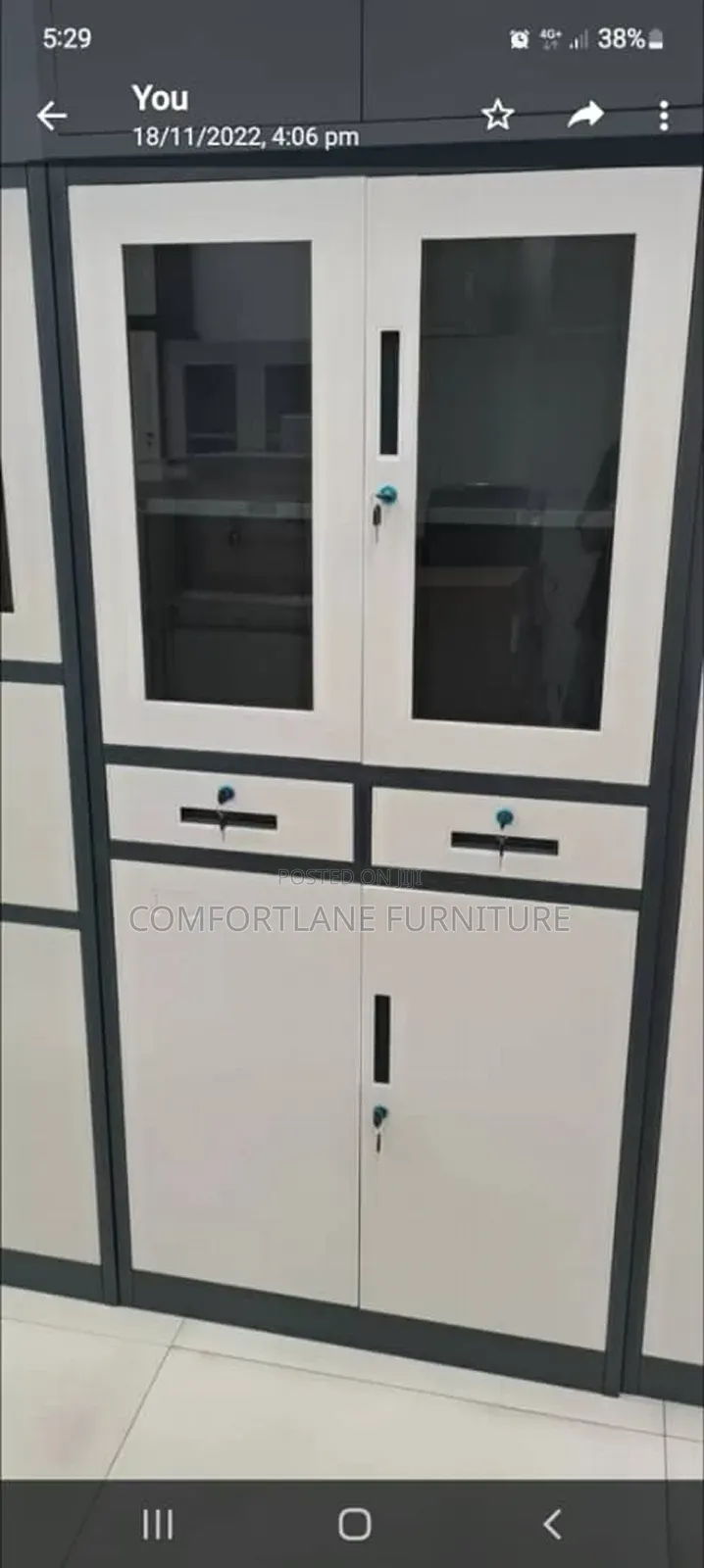 Office File Cabinet/Book Shelf With Drawers