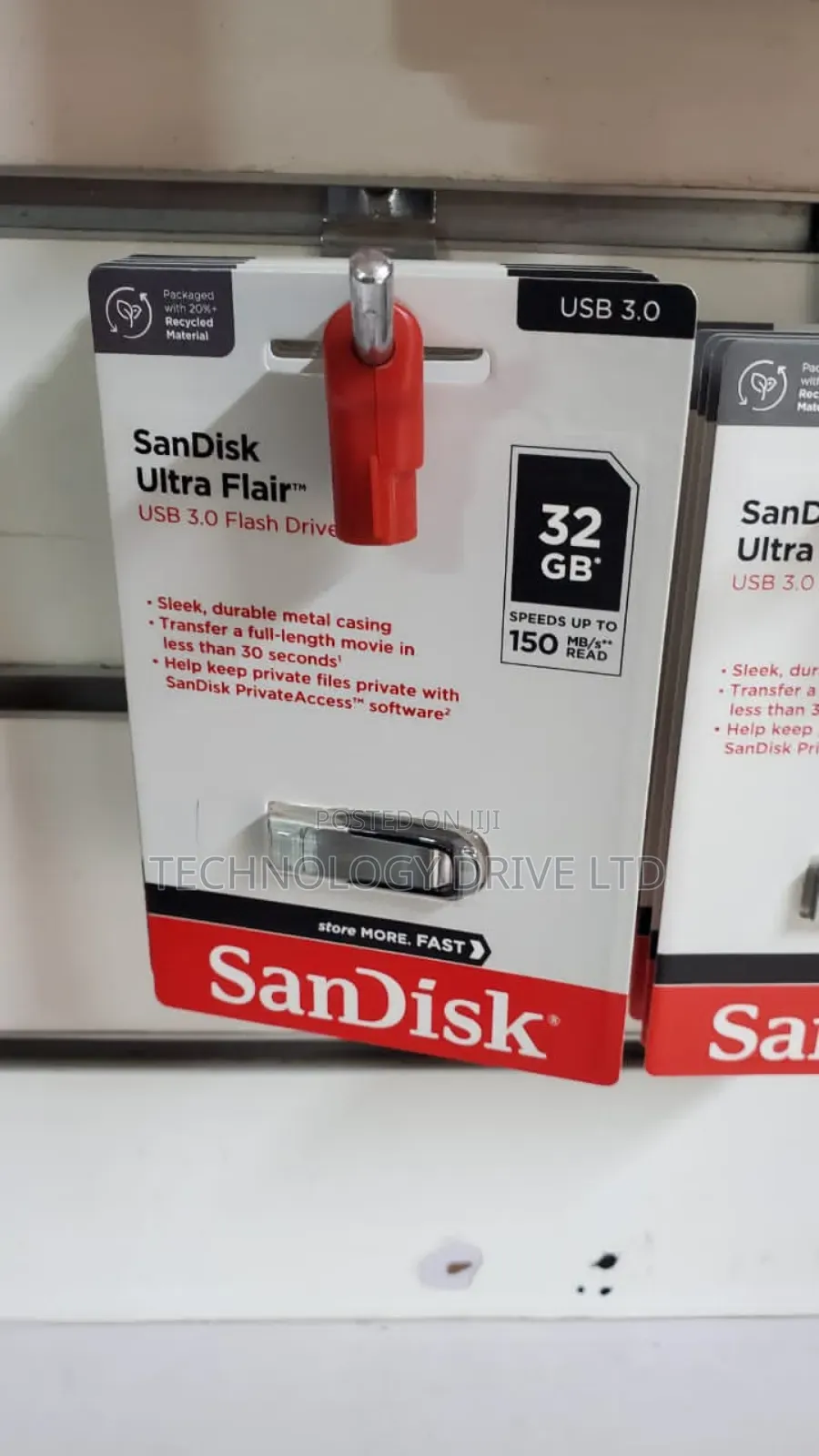 Sandisk 32gb Ultra Flair 3.0 Flash
